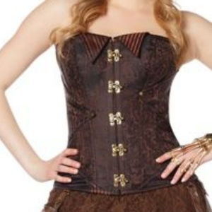 Strapless Steampunk Corset